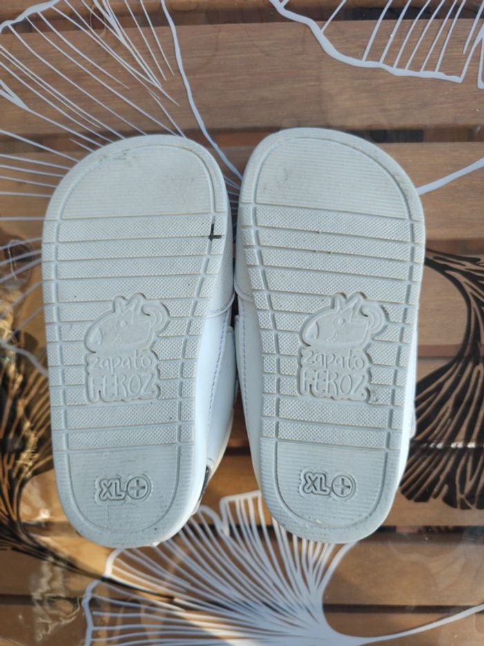 Sandales Irta couleur blanc Zapato Feroz XL+ barefoot ppn - photo numéro 8