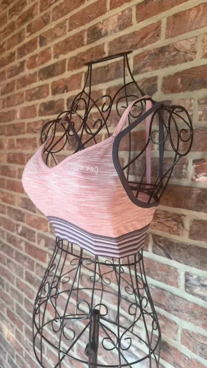 Brassière rose et grise Usa Pro Taille S / 36 - photo numéro 6