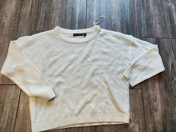 Pull blanc cassé femme Taille M  Brave Soul