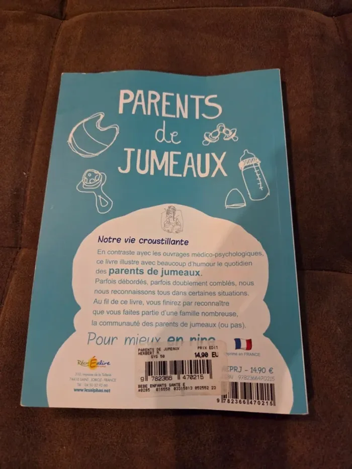 Livre "Parents de jumeaux et plus  Notre vie croustillante" - photo numéro 5