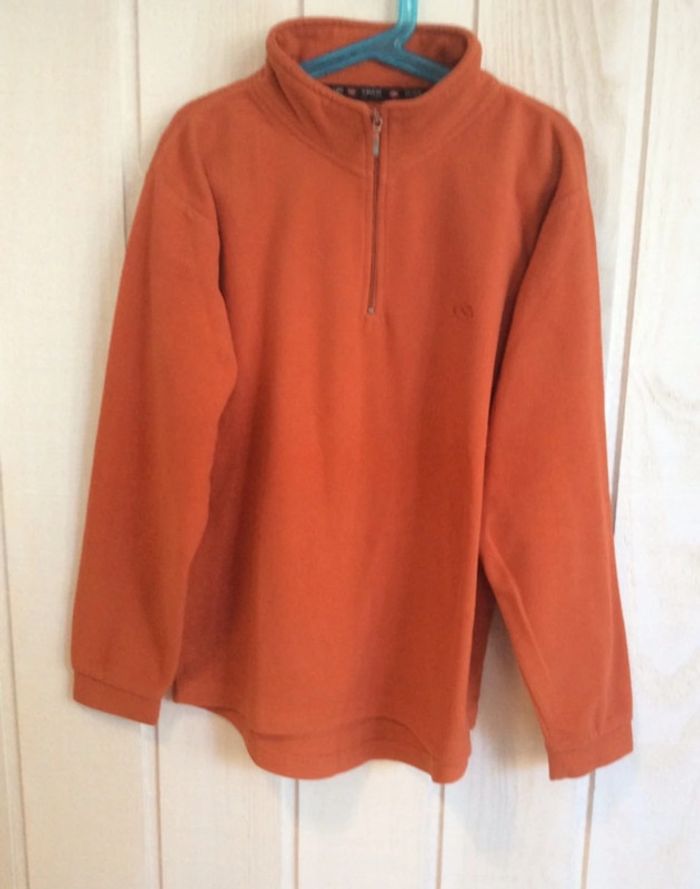 Polaire orange - Extrême Land - 12ans