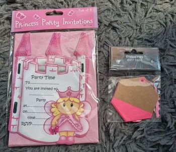 Lot d'anniversaire princesse