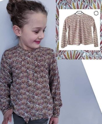 4 ans chemise tape a l oeil ( chemise en vente uniquement)