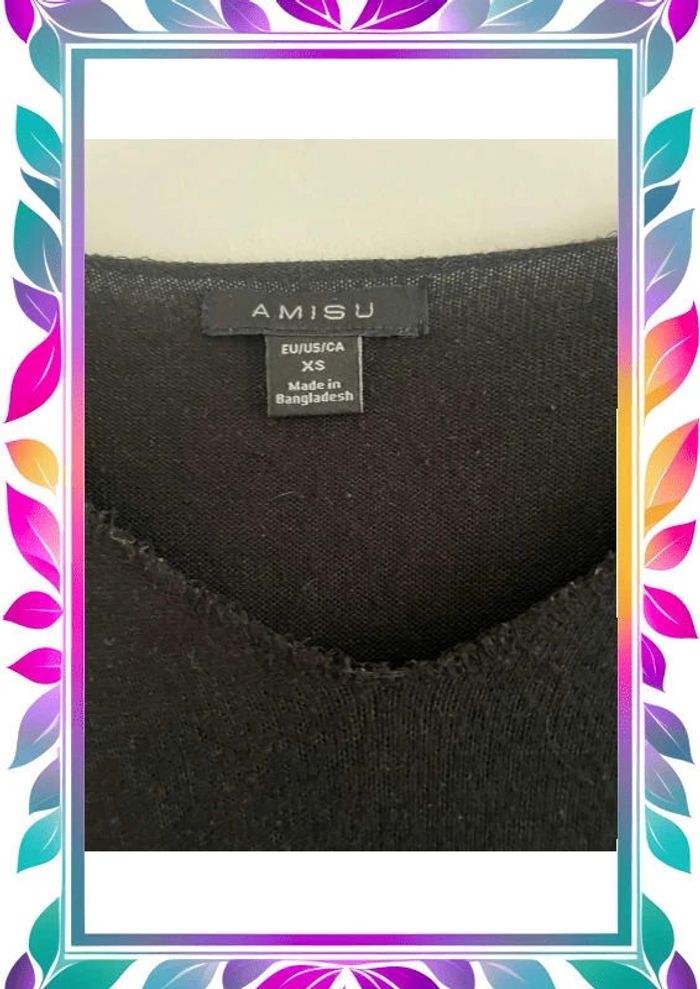 Pull noir Amisu XS - photo numéro 2