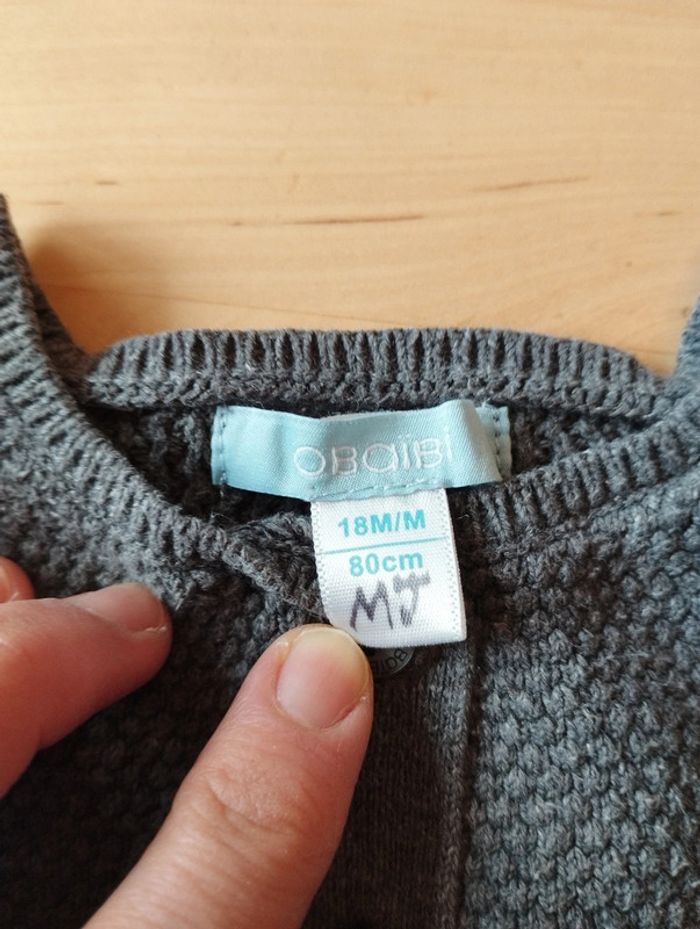 Gilet 18 mois - photo numéro 2