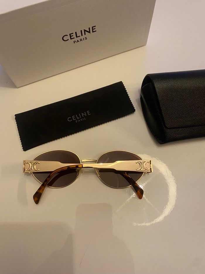 Lunettes de soleil Celine triomphe neuve avec boite d’origine - photo numéro 5