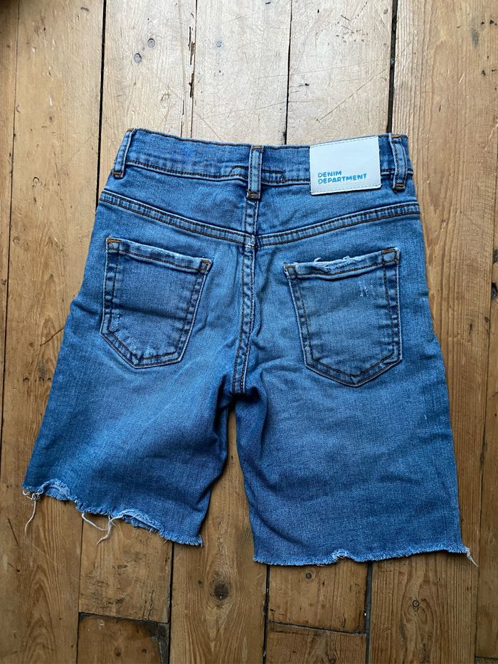 Short bermuda en jeans stretch 7 ans Zara - photo numéro 3