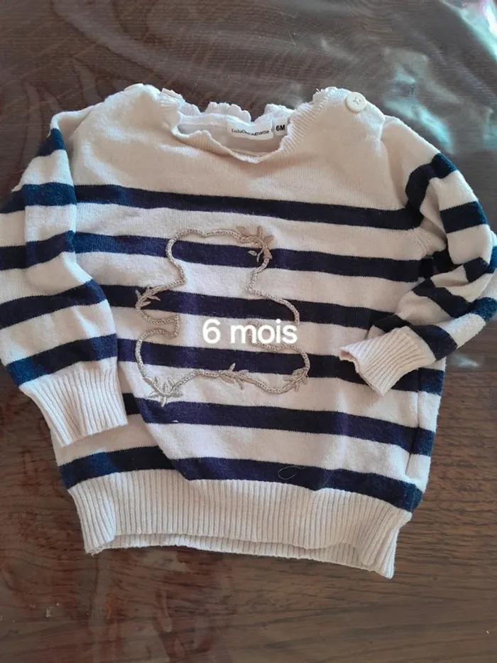 Pull léger fille 6mois