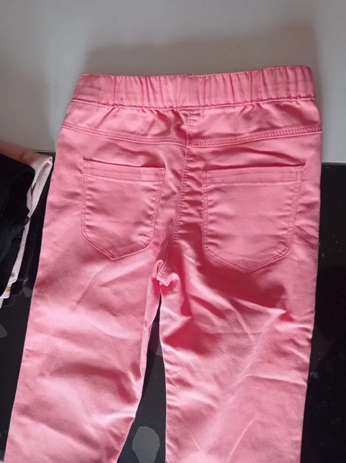 Jeans rose taille élastique - photo numéro 2