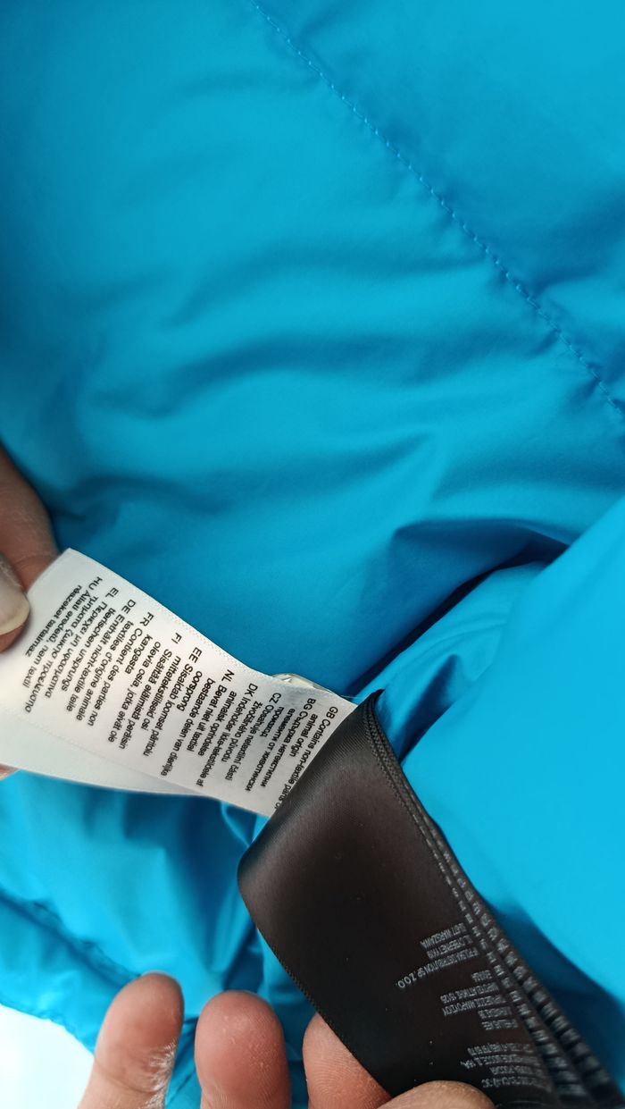 Doudoune The North Face bleu/noir - photo numéro 7