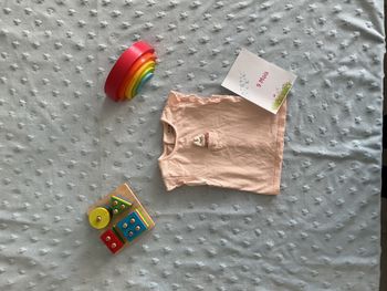 teeshirt manches courtes ouverture totale au dos 9 mois kiabi abricot