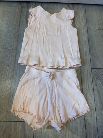 Ensemble short t-shirt 9/12mois - Primark