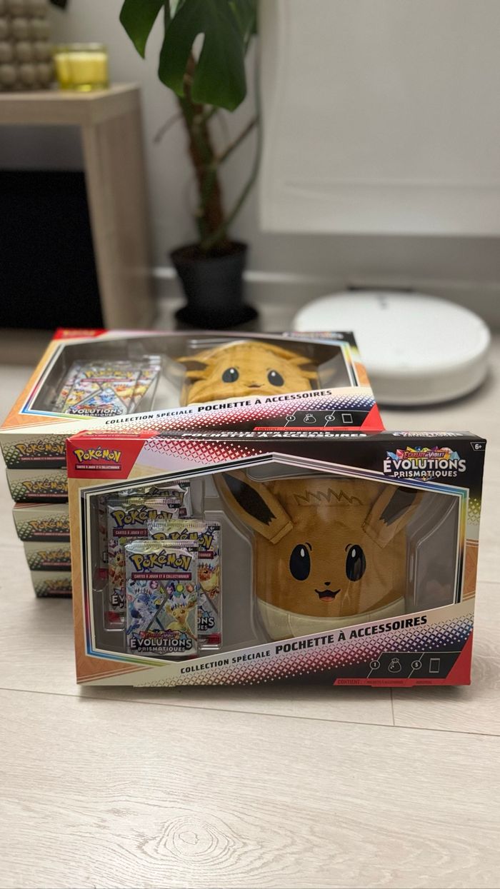 Pokémon - Coffret accessoire evoli évolutions prismatiques