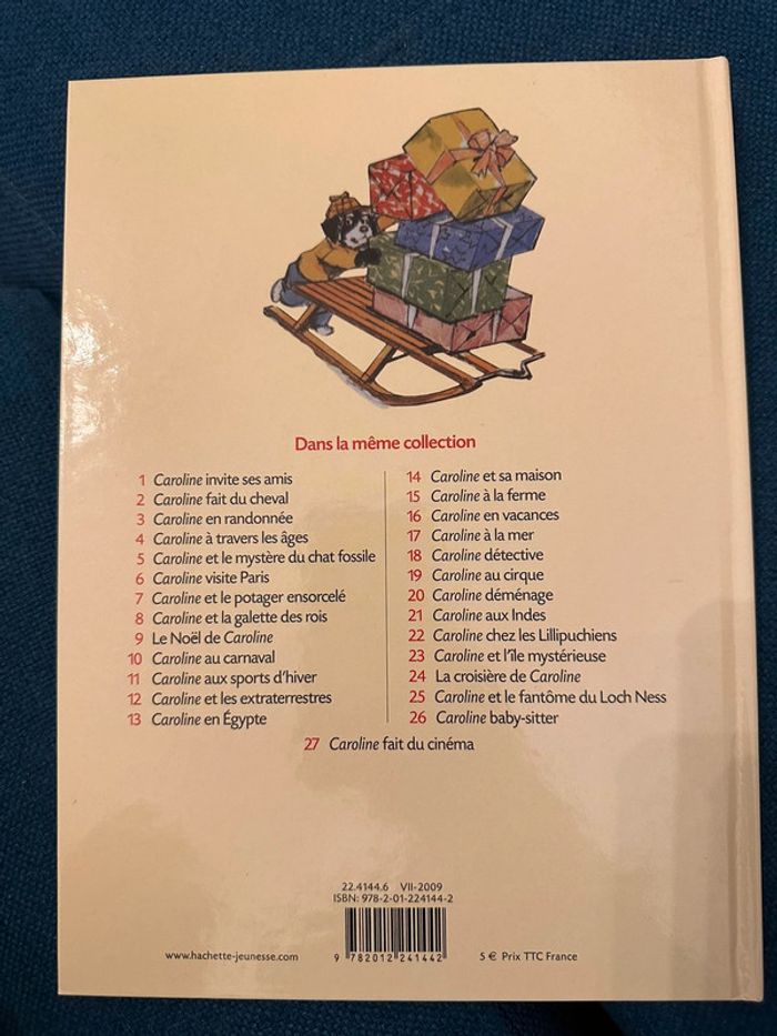 Le Noel de Caroline livre Pierre Probst années 90 vintage ancien bd album - photo numéro 4