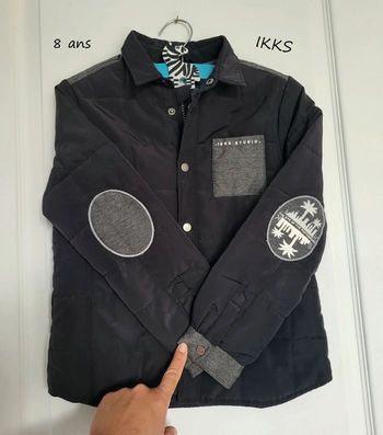 Doudoune veste matelassé mi saison Ikks 8 ans