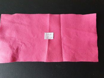 Tissu feutrine rose 35x20cm