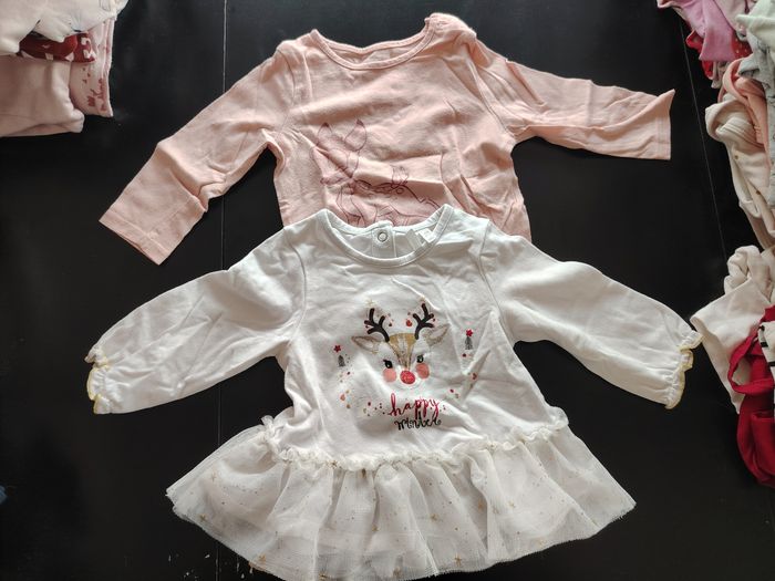 Lot tee-shirt manches longues