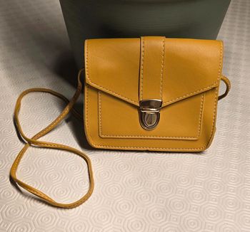 Sac à main moutarde
