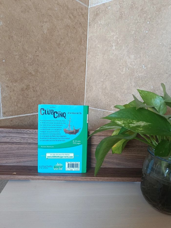 Livre le club des cinq bibliothèque verte - photo numéro 2