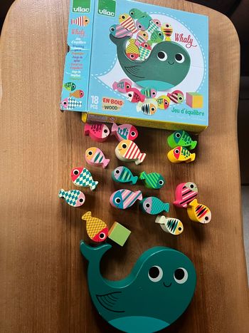 Jeu d’équilibre en bois