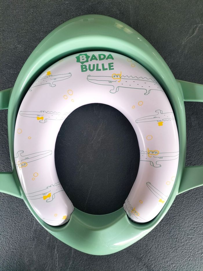 Réducteur de toilette anti dérapant - photo numéro 2
