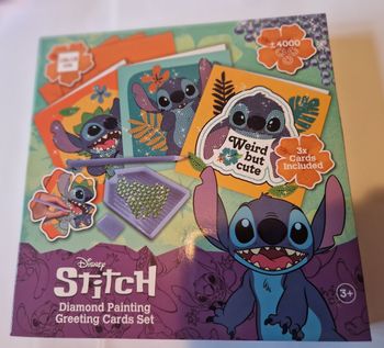 Cartes de vœux Diamond painting Stitch