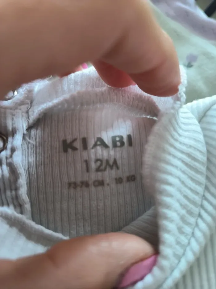 Sous pull côtelé Kiabi 12 mois - photo numéro 2