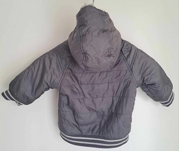 Parka bébé réversible mixte, Vert Baudet 18 mois - photo numéro 4