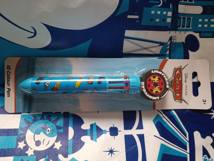 Stylo 10 couleurs Cars Disney