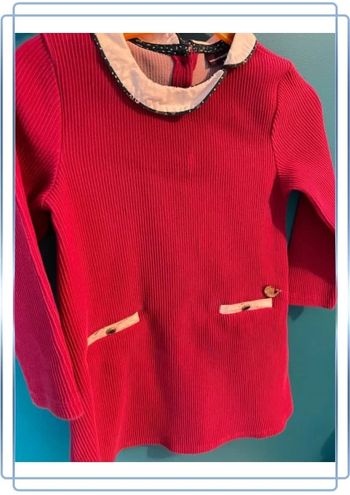 Joli robe manches longues 4 ans sergent major