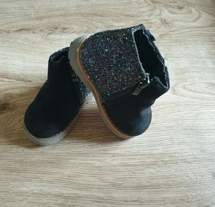 🩷 Bottines brillantes avec fermetures Rock and joy pointure 23 - photo numéro 6