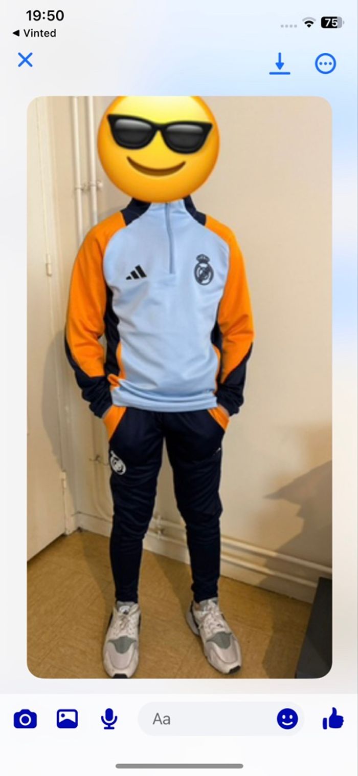 Ensemble réal Madrid 6 ans