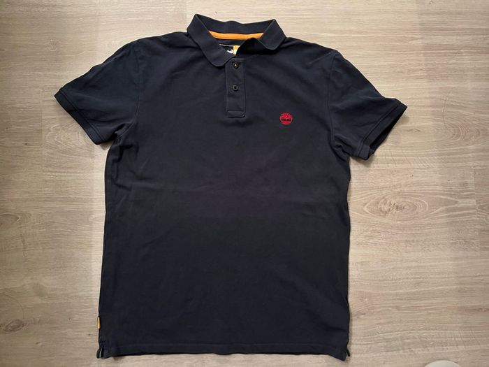 Polo Timberland bleu marine taille S - photo numéro 10