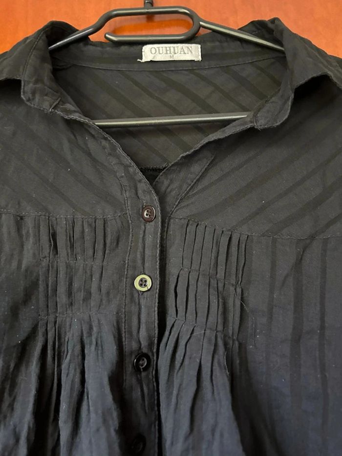 Blouse manches longues noire 38 Ouhuan - photo numéro 2