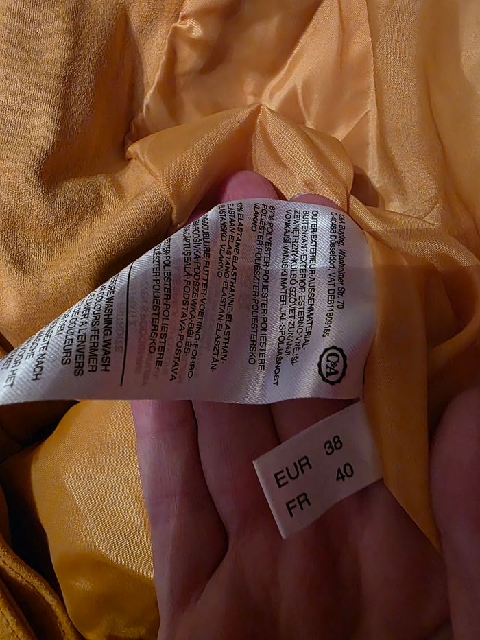 Blouson moutarde - photo numéro 7