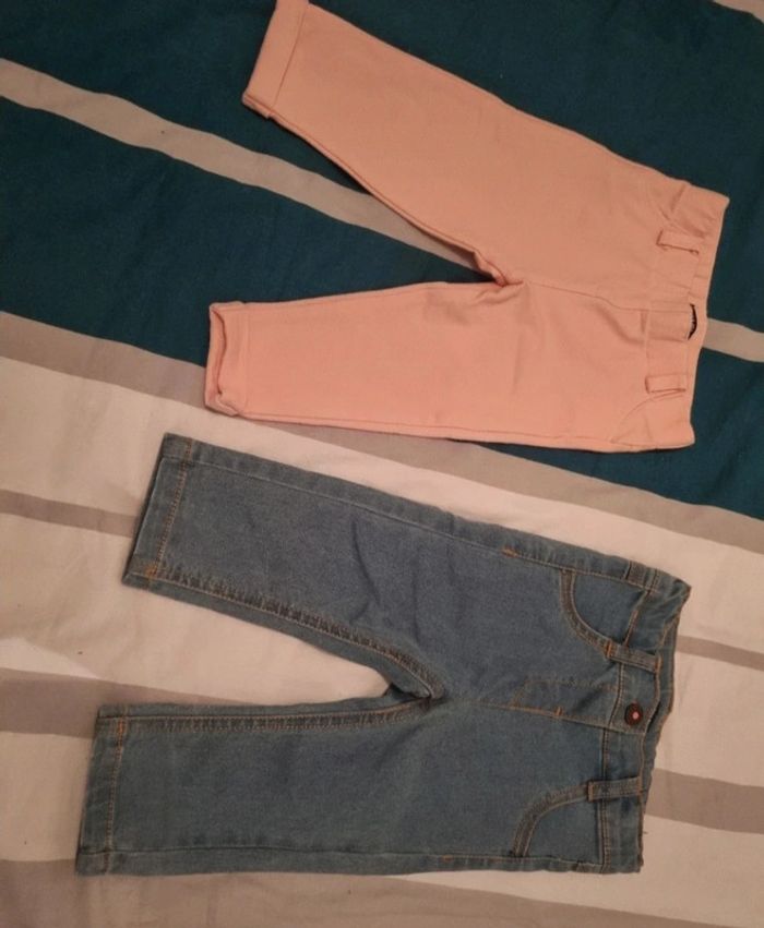 Lot de pantalons fille taille 9mois