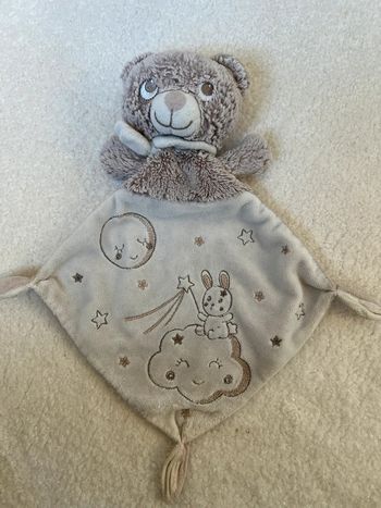 Doudou plat ours Nicotoy