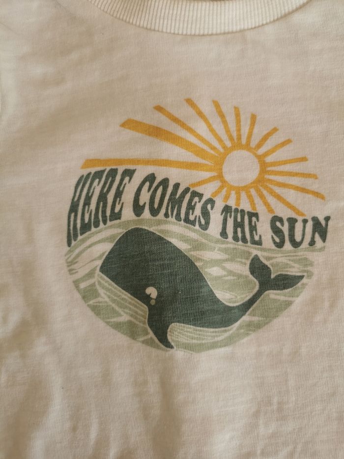 Lot de 2 t-shirt manches courtes bébé garçon 6mois verbaudet neuf sans étiquette - photo numéro 3