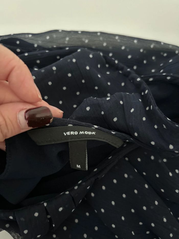 Débardeur Vero Moda à pois blancs – Taille M | Léger & tendance | Motif polka dots - photo numéro 5