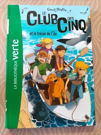 Livre enfant La bibliothèque verte Le Club des cinq