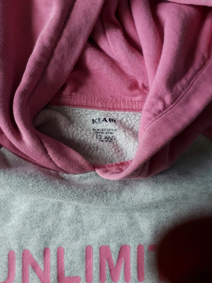 Sweat à capuche fille Kiabi 12 ans - photo numéro 4