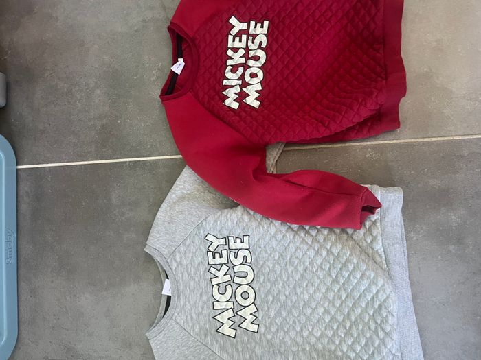 Lot de 2 sweat mickey