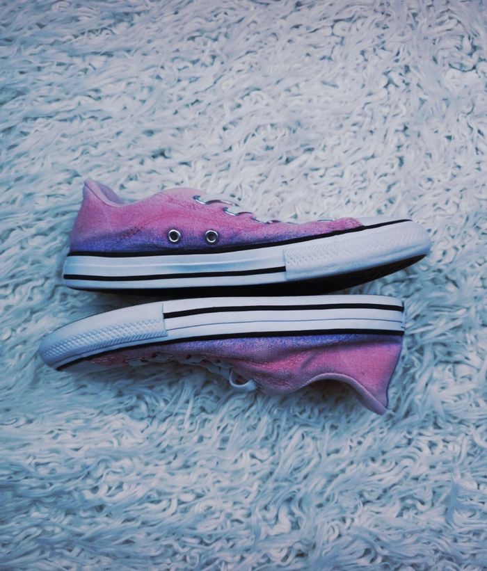 Baskets basses Converse All Star rose pastel Fille pointure 35 🦜 - photo numéro 7