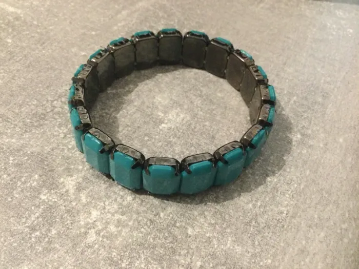 Bracelet vert émeraude