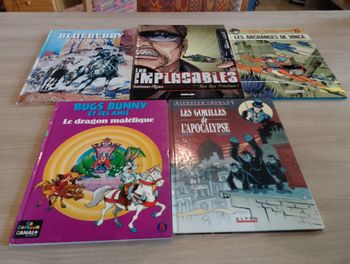   Lot de 5 BD, divers,(5, 99 les 5)(14)