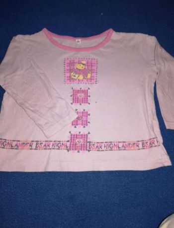 Haut de pyjama fille 2 ans