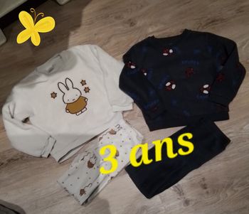 Pyjamas garçon 3 ans 