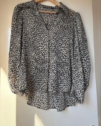 Chemise léopard Zara 