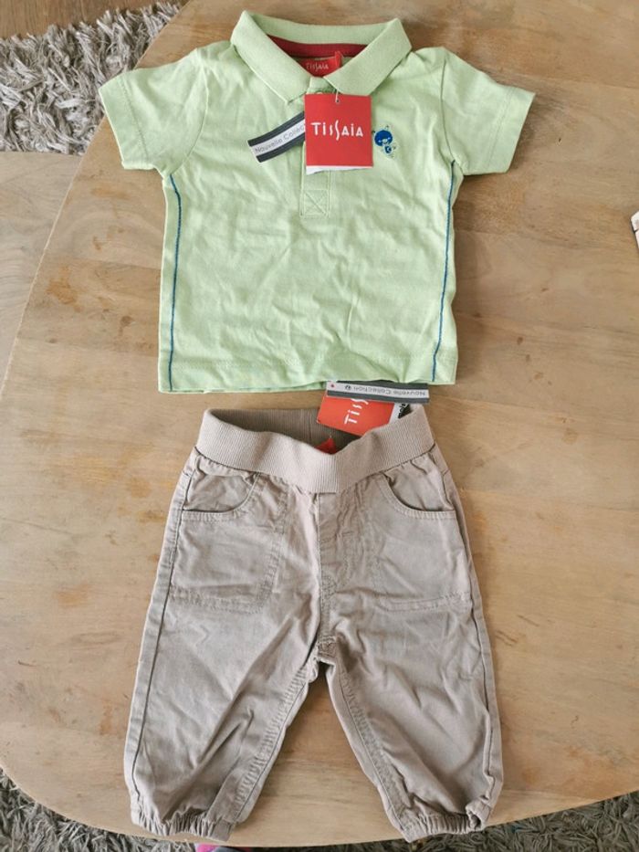 Pantalon d'été coton beige - photo numéro 3