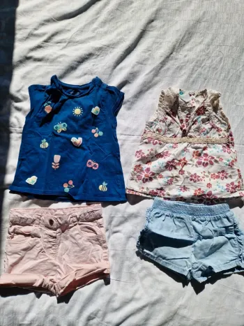 Lot vertbaudet été 2 ans